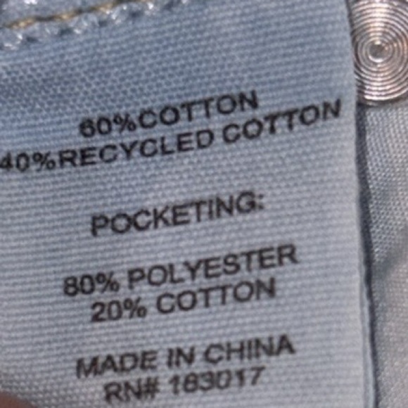 Princess Polly Gyoke Hi Rise Straight Leg Jeans Size 8 Dark Wash - Picture 10 of 15